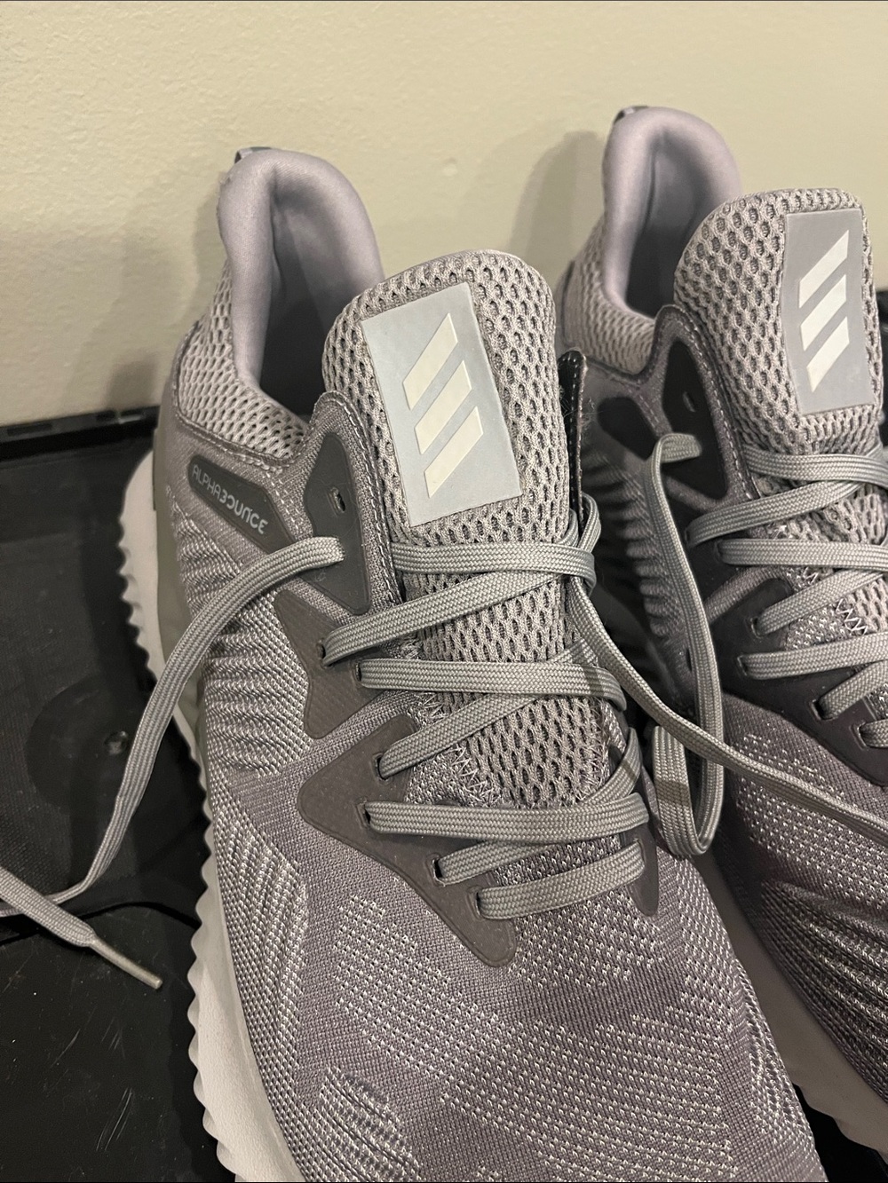 Adidas Alphabounce Grey Men’s Sneakers - Picture 9 of 11